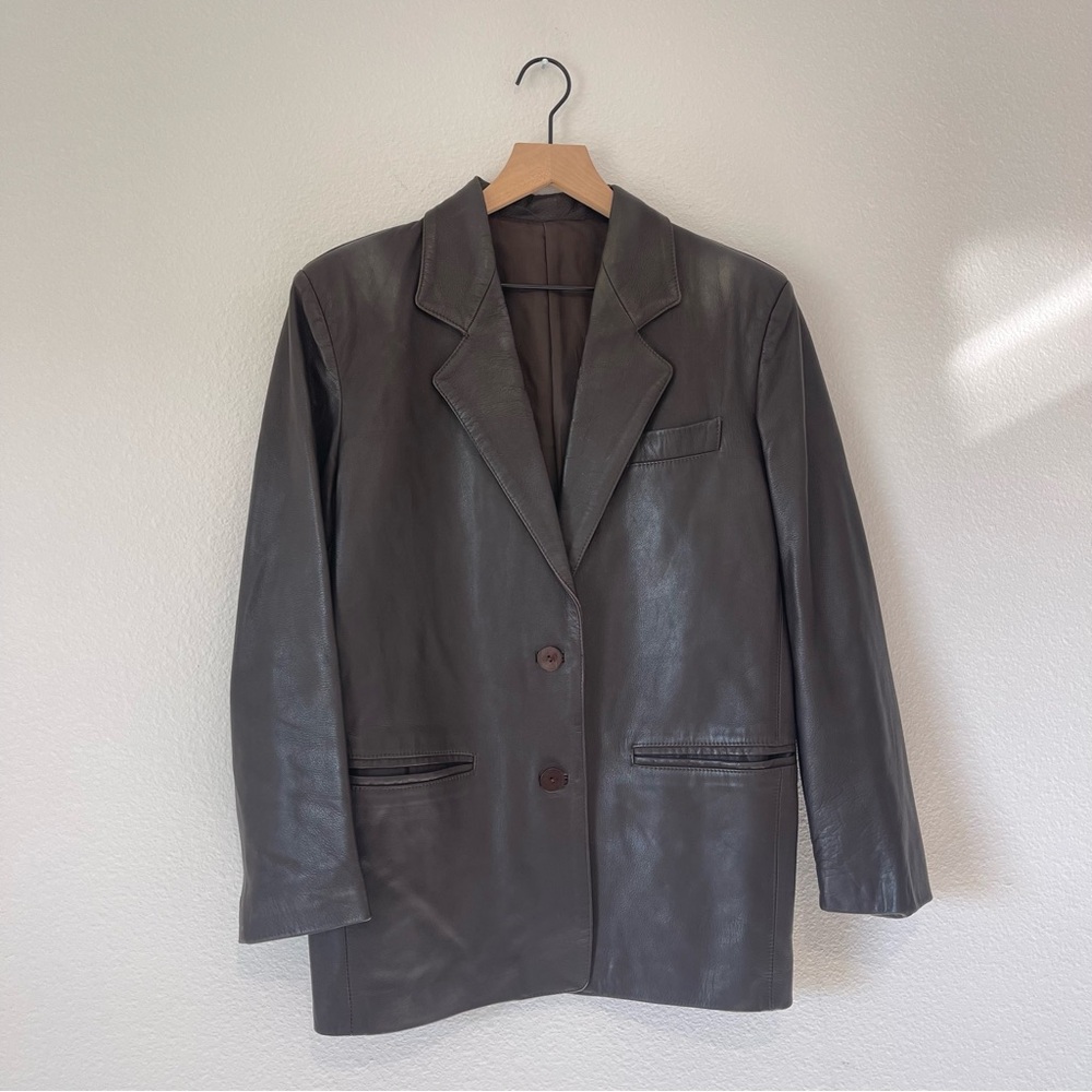 Vintage Italian Leather Athos Jacket